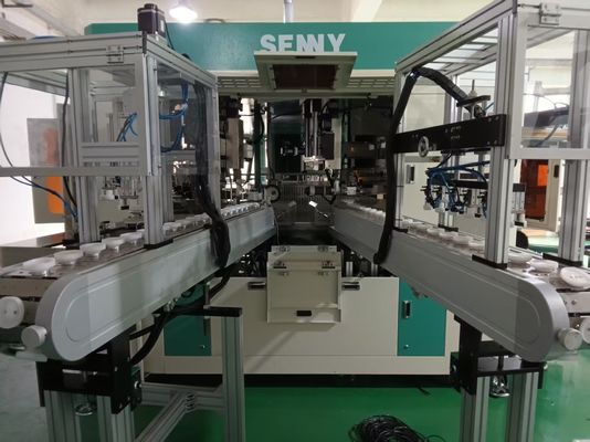 طابعة شاشة زجاجة آلية بالكامل للزجاج المعدني البلاستيكي