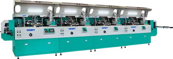 طابعة شاشة زجاجات حبر الأشعة فوق البنفسجية بألوان متنوعة مع معالجة بالأشعة تحت الحمراء 85 قطعة/دقيقة