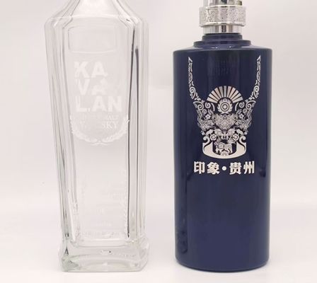 آلة طباعة الشاشة للحاويات CNC ذات لونين 4200 قطعة/دقيقة