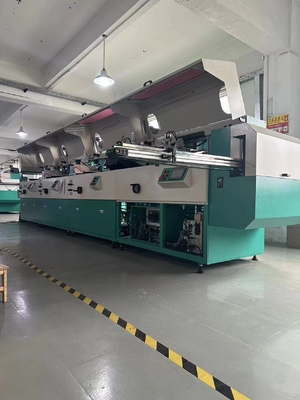 آلة طباعة الشاشة الأوتوماتيكية بالكامل لحاويات البلاستيك/الزجاج/المعدن 85 قطعة/الدقيقة