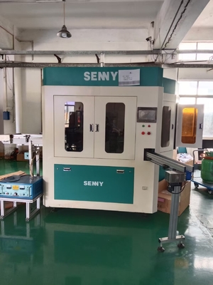 آلة طباعة الشاشة الأوتوماتيكية CNC للأشعة فوق البنفسجية للأنابيب اللينة 4 ألوان 80 قطعة/دقيقة