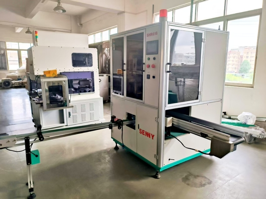 سرعة عالية ودقة الطابع الآلي آلة الطابع الساخن للزجاجات 3000 قطعة / ساعة