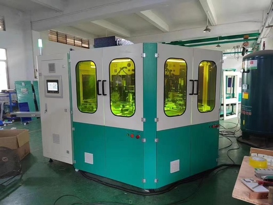 3- لون 60 قطعة / دقيقة آلية حاوية CNC UV الطباعة الشاشة