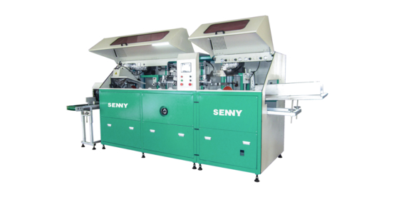 3-8L 35 PCS/Min آلة الطباعة الشاشة الأولي الفاتورة البلاستيكية المستديرة