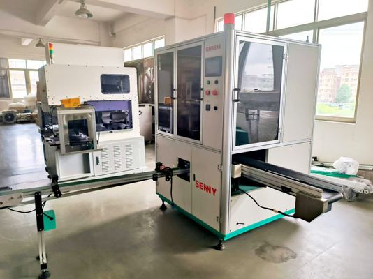 1 لون آلة طابع حار أوتوماتيكية بالكامل للزجاجات 3000 قطعة / ساعة