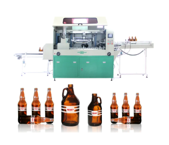 CE 2400pcs/Hr Fully Automatic Screen Printing Machine For Glass Bottle