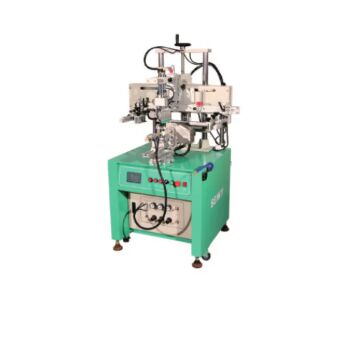 آلة طباعة الشاشة شبه الأوتوماتيكية CNC 600 قطعة/ساعة للشكل المنحني للزجاجة