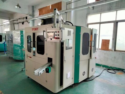طابعة UV أوتوماتيكية بأنبوب ناعم CNC مع ختم ساخن وتلميع يصل إلى 80 قطعة / دقيقة