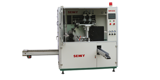 SR816 آلة الطباعة ذاتية الألوان ذات الأنبوب الناعم مع شاشة لمسة سهلة الاستخدام