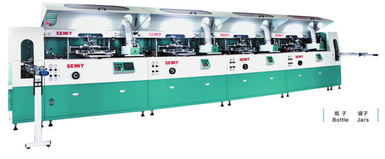 OEM 6000pcs/Hr 8 ألوان آلة الطباعة الشاشة للحاوية