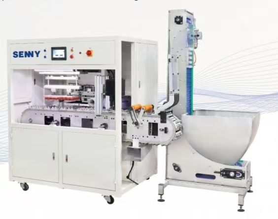 آلة طباعة وسادات أغطية زجاجات بلاستيكية أوتوماتيكية 1-2 ألوان 200 قطعة/دقيقة