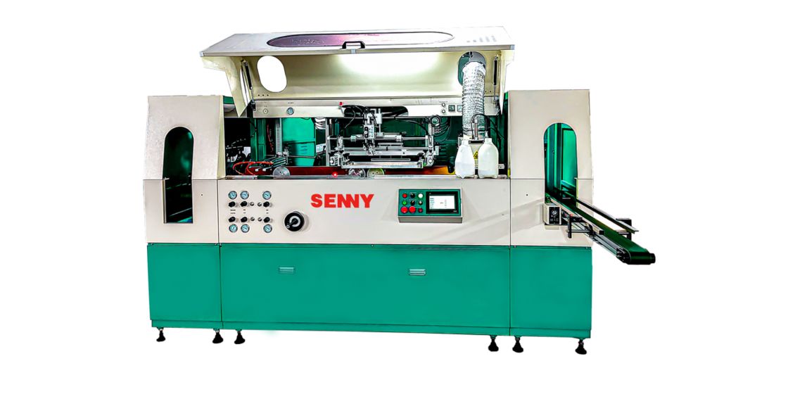 1-2 لتر 50 قطعة/دقيقة 1-8 ألوان آلة طباعة الشاشة فوق البنفسجية لدلو بلاستيكي دائري