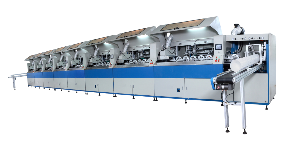 1-5L بلاستيكية الدورية دلو UV الطابعة 35pcs/Min