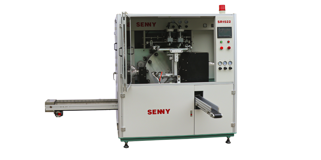 SR816 آلة الطباعة ذاتية الألوان ذات الأنبوب الناعم مع شاشة لمسة سهلة الاستخدام