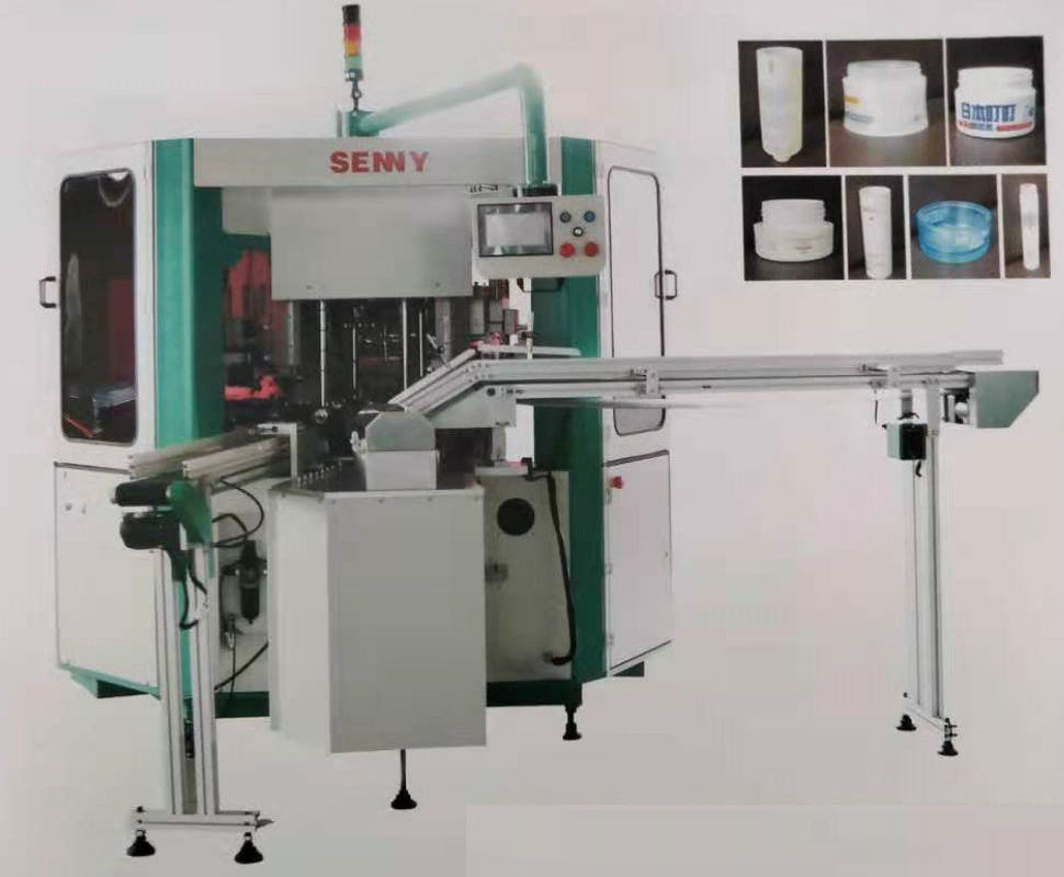 3600pcs/hr آلة طباعة الشاشة ثلاثية الألوان 250x150mm للحاوية مستحضرات التجميل