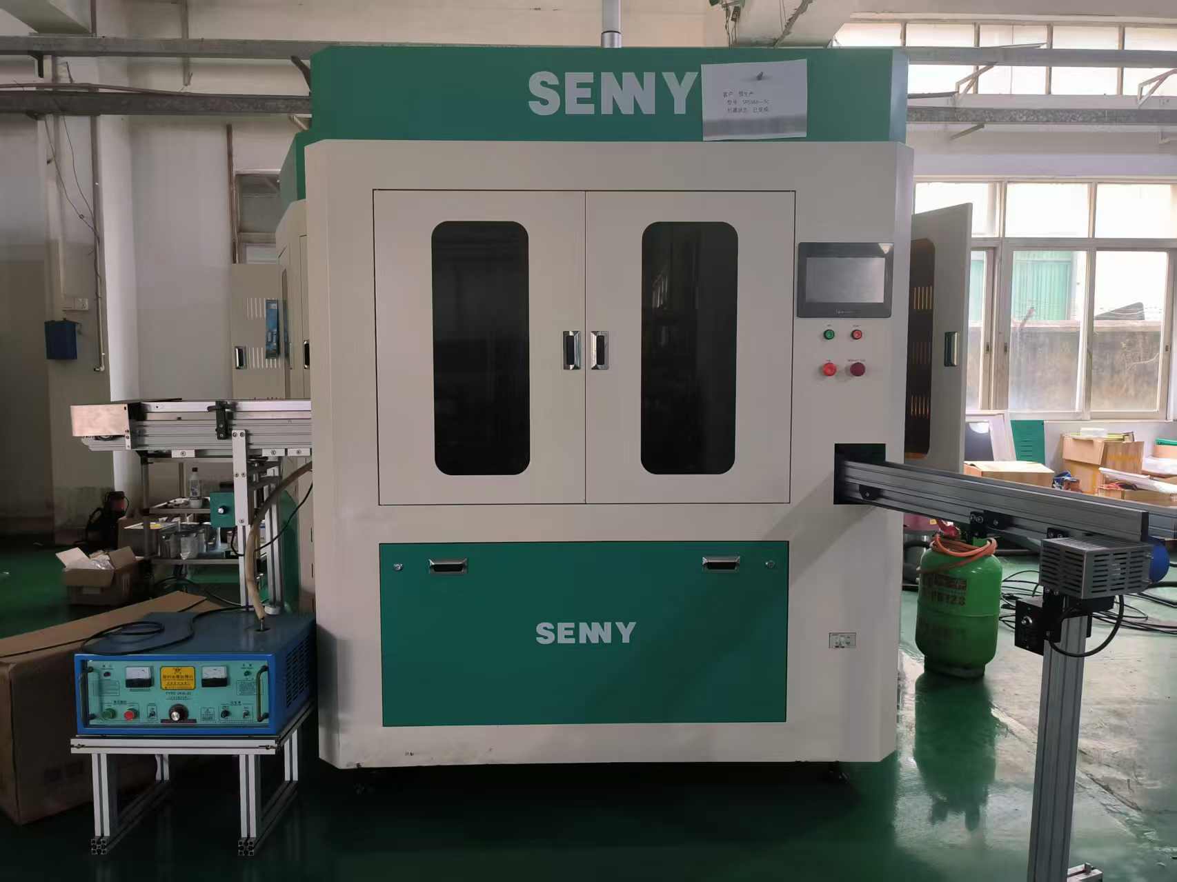 5 Color UV Ink CNC Tube Screen Printing Machine Servo Motor Drive 85pcs/Min